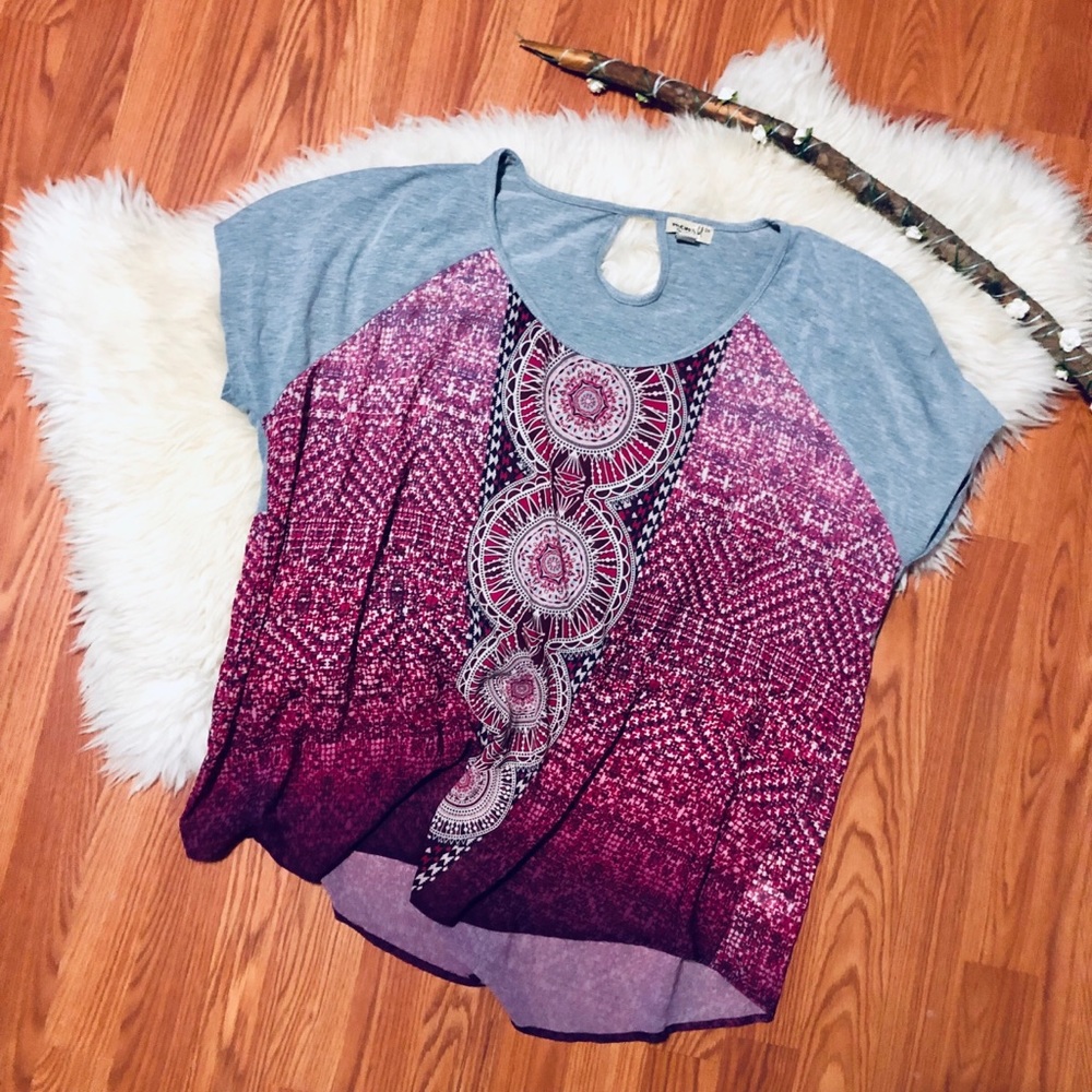 Purple blouse